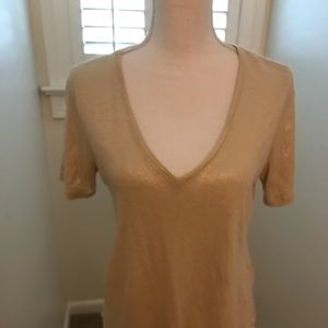 Banana Republic New without tags shiny T-shirt